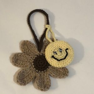 Handmade Crochet Stick together (Summer Bloom +smiley)